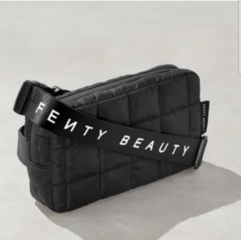 Fenty Beauty Black Exclusive Quilted Belt Bag